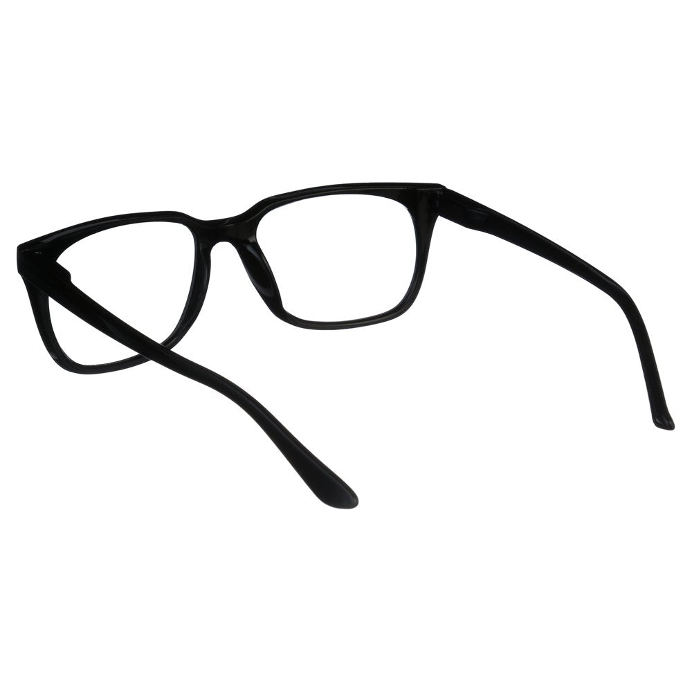 Equate Unisex Blue Light Glasses, Plastic Lens, Black Color