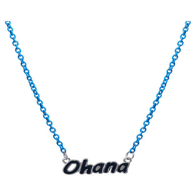 Girls Lilo & Stitch Ohana Double Necklace