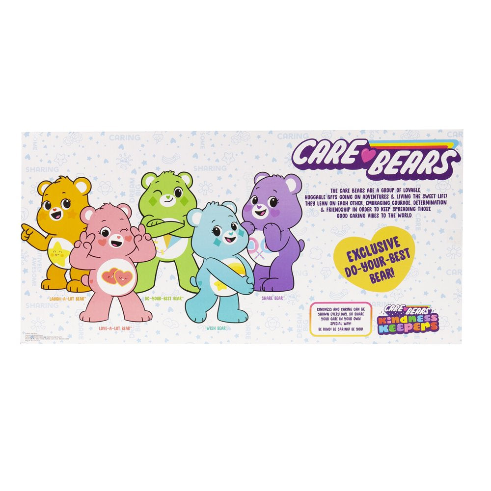 Care Bears 9" Bean Plush - Special Collector Set - Exclusive Do-Your-Best Bear Included!