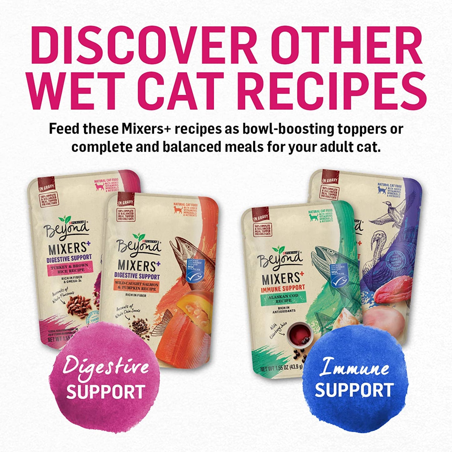 New! Purina beyond Organic High Protein Wet Cat Food