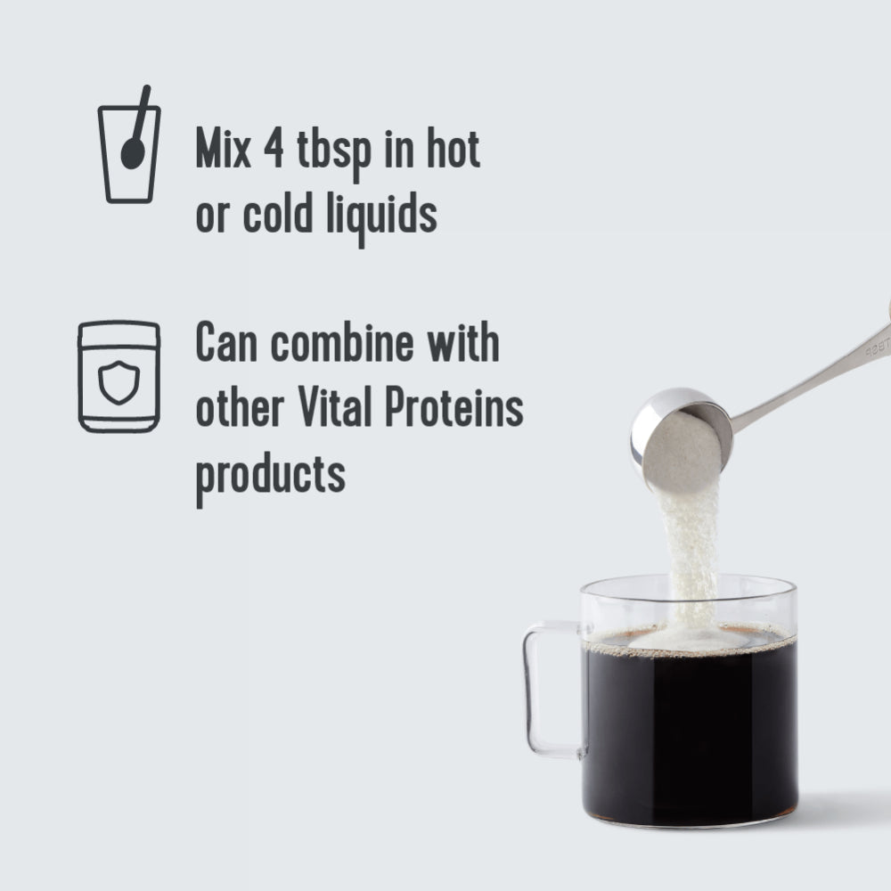 Vital Proteins Collagen Peptides Supplement Powder, Unflavored, 10 Oz