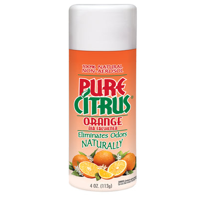 Pure Citrus Orange Air Freshener, 4Oz. Orange Scented Non-Aerosol Air Freshener.