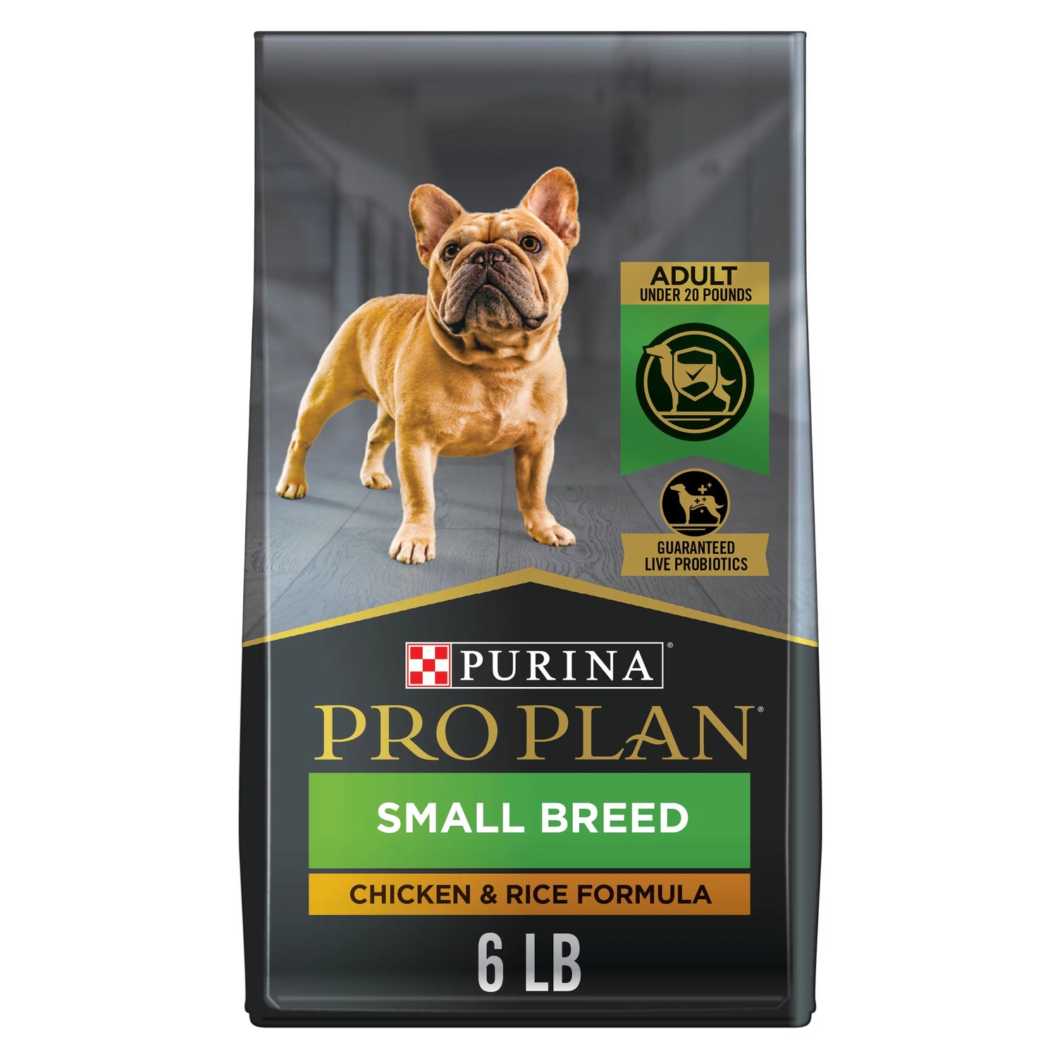 Purina Pro Plan High Protein Small Breed Dog Food, Chicken & Rice Formula, 6 Lb. Bag
