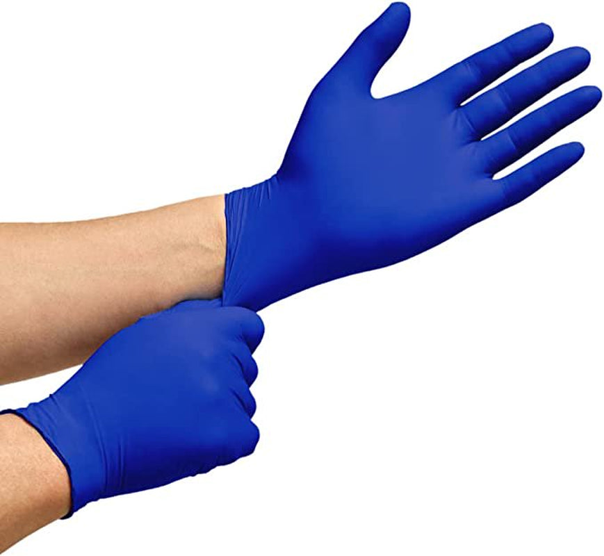 Inspire Nitrile Exam Gloves | the ORIGINAL Quality Stretch Nitrile, Cobalt Blue | 4.5 Gloves Disposable Latex Free Medical EMT (Medium (Pack of 1000), Case of 1000)