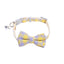 Collar For Small Dogs Christmas Quick Release Plaid Bow Tie Collar Necklace Cat Gato Colar Safety Elastic Bowtie With Bell