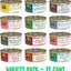 Weruva Grain Free Canned Dog Food Variety Pack, 5.5 Oz Each, 12 Flavor