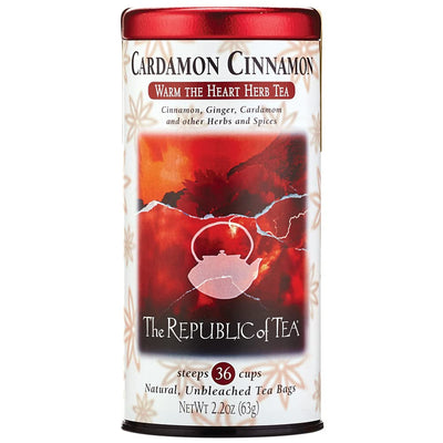 The Republic of Tea Cardamon Cinnamon Tea, 36-Count