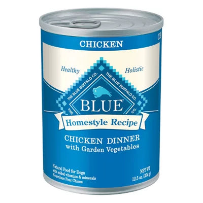 Blue Buffalo Homestyle Recipes Wet Dog Food for Adult Dogs, Variety Pack (12.5 Oz., 12 Ct.)