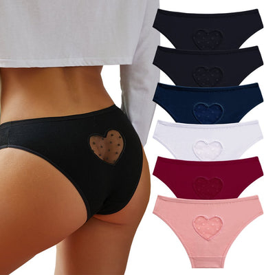 FINETOO Cotton Underwear for Women Bikini Panties High Cut Ladies Hipster Breathable Stretch Cheeky Panty S-XL