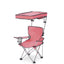 Quik Shade Kids Adjustable Canopy Camp Folding Chair - Pink
