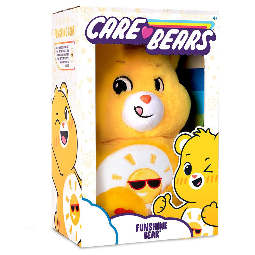 Care Bears 14" Plush - Funshine Bear - Soft Huggable Material!